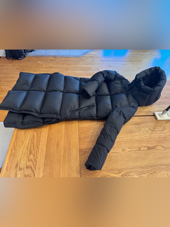 RUDSAK Jackets & Blazers - RUDSAK Women's Black Long Quilted Puffer Coat with Hood